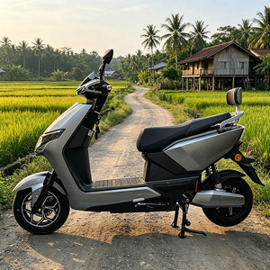 Moto électrique CKD SKD 10 pouces au design élégant et personnalisé, 600/800W, vitesse 50 km/h, cyclomoteur électrique avec batterie amovible - Product Image 3