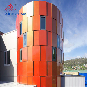 Panneau composite en aluminium revêtu de PVDF moderne Aludream, panneau Alucobond ACM, revêtement mural extérieur, façades - Product Image 3
