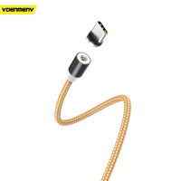 Top vendeur en forme de L 180 flexion 540 degrés Rotation câble de charge magnétique Mobile 3 en 1 chargeur de câble USB magnétique