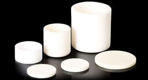 Ensemble de creusets et couvercles en alumine, fournitures de laboratoire en céramique blanche, différentes tailles - Product Image 3