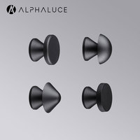 Luminaire mural extérieur en aluminium LED, design moderne, étanche IP65, à intensité variable