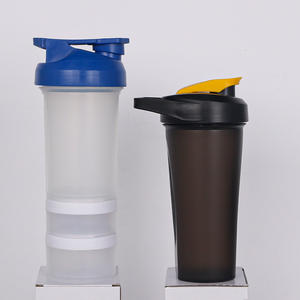 Bouteille shaker de sport en plastique écologique sans BPA de 600 ml, avec logo personnalisé, design unisexe, pour boire directement - Product Image 4