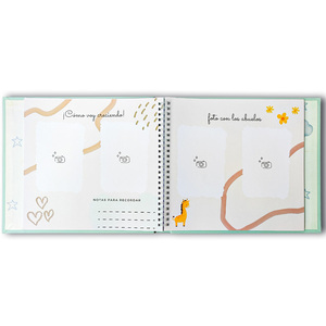 Ricordo personalizzabile libro di memoria <span class=keywords><strong>per</strong></span> bambini <span class=keywords><strong>per</strong></span> <span class=keywords><strong>ragazzi</strong></span> e ragazze Album un libro pietra miliare <span class=keywords><strong>per</strong></span> registrare ogni evento dalla nascita all'età di 5 anni - Product Image 2