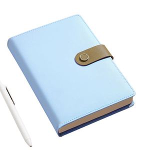 Waterproof A5 Hardcover Diary Journal Planners 100 <b>Sheets</b> Stationery Notepad in Leather Cover for School Use - Product Image 1