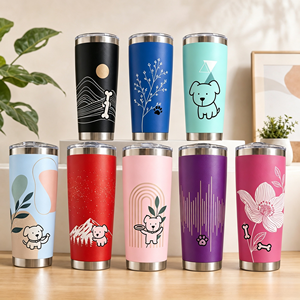 Custom Modern Funny Humor Graphic Text Stainless Steel Tumbler Spill Proof Sliding <b>Lid</b> <b>Reusable</b> Vacuum Travel Mug Back School - Product Image 6