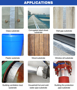 Ruban d'<span class=keywords><strong>étanchéité</strong></span> auto-adhésif en caoutchouc butyle et feuille d'aluminium pour la réparation des fuites sur toitures métalliques et tuiles en acier coloré - Product Image 3
