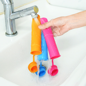 Chất Lượng Cao Tùy Chỉnh Dịch Vụ Cấp Thực Phẩm Tự Chế Mềm Tái Sử Dụng Xử Lý Hình Dạng Dài Ice Cream Cube Công Cụ <span class=keywords><strong>Silicone</strong></span> Popsicle Khuôn - Product Image 5