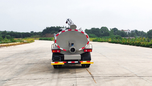 Camión de Succión de Aguas Residuales Diésel Euro 6 de 5000L de Alta Calidad, Producido en China, con Constantes Elogios de los Usuarios en Gambia y Zambia - Product Image 5