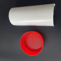 Tuyau rond en PVC certifié NSF, norme ASTM, 3"4"8", OEM, avec connexion à chaud haute pression, résistant aux UV