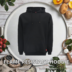 Sudadera con Capucha Personalizable para Hombre, Transpirable, 280g, FRC, Repelente al Agua, 100% Algodón, Forro Sólido, Invierno, Resistente al Fuego - Product Image 3