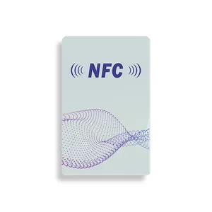 新产品定制13.56mhz空白NFC卡制造商批发智能NFC PVC数字名片