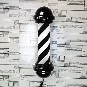 Bombilla LED de luz giratoria de Barbería para barbería, muebles de belleza impermeables grandes y modernos para peluquería <span class=keywords><strong>tradicional</strong></span> - Product Image 6