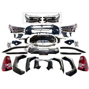 Kit de carrosserie de calandre de pare-chocs avant modifié pour <span class=keywords><strong>Toyota</strong></span> Hilux Revo Rocco Kit de carrosserie amélioré au style 2022 <span class=keywords><strong>2023</strong></span> GR - Product Image 2