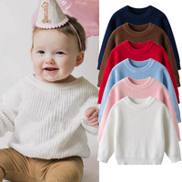Pull Brocart Neutre pour Bébé Garçon et Fille, Vêtement de Noël, Logo Personnalisé, Automne Hiver, 1 Pièce