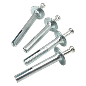 Chevilles <span class=keywords><strong>d</strong></span>'expansion cylindriques argentées à prix <span class=keywords><strong>d</strong></span>'usine pour béton, crochets <span class=keywords><strong>d</strong></span>'<span class=keywords><strong>ancrage</strong></span> et installation murale - Product Image 1