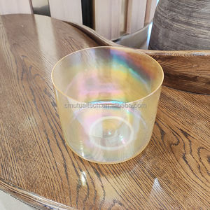 Cuenco de Cristal Transparente Q're, Color Cristal de Cuarzo 99.99%, Juego de Cuencos Cantores, Instrumentos de Sanación por Sonido, Meditación, Yoga - Product Image 6