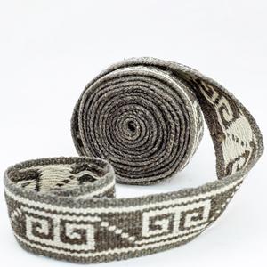 Vente en gros de ruban tissé traditionnel en feutre écologique fait main de 20 cm, emballé en rouleau, pour accents de décoration intérieure, vêtements, sacs et textiles de maison - Product Image 1