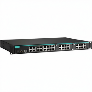 Switch Ethernet para Montaje en Rack Moxa IKS-6728A-8PoE-4GTXSFP-HV-T de 28 Puertos PoE para Redes Empresariales - Product Image 2