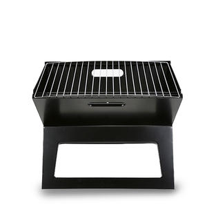 Parrilla Portátil Plegable para Barbacoa, Estufa de Carbón Multifuncional para Acampar al Aire Libre Zm 001 44x29x37cm con Tapa - Product Image 2