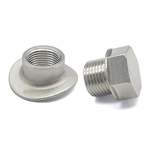 Jiax M18X1.5 Tapa de tuerca hexagonal de acero inoxidable con inserto de rosca métrica de 25 mm de ancho y 22.7 mm de altura para tubo de escape automotriz - Product Image 4