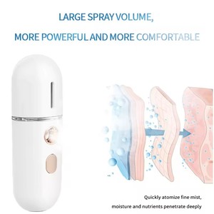 Usb Oplaadbare Mini Handheld Nano Mistsprayer Huidverzorging Diep Hydraterende En Hydraterende Mini Reis Nano Spray Gezichtsstomer - Product Image 3