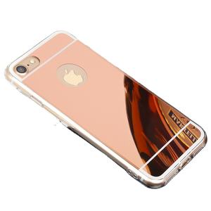 Estuche de espejo de galvanoplastia de alto rendimiento para iPhone 16 Estuche de nueva llegada para iPhone 11 12 <span class=keywords><strong>13</strong></span> 14 15 16ProMax Mirror Back Cover - Product Image 1