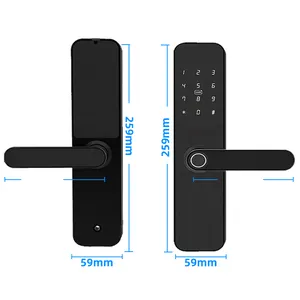 Mzd 지문 암호 앱 Ios 및 앱 원격 제어 스마트 주차 잠금 장치 스마트 로커 전자 잠금 장치 Tuya 스마트 잠금