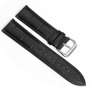 <span class=keywords><strong>Correa</strong></span> de <span class=keywords><strong>Reloj</strong></span> de Cuero de Lujo Personalizada para <span class=keywords><strong>Hombre</strong></span>, Hecha a Mano, 18mm/20mm/22mm, Liberación Rápida, Transpirable, Diseño Vintage de Cocodrilo, Hebilla de Metal - Product Image 1