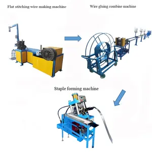 staple pin making machine staple wire making machine