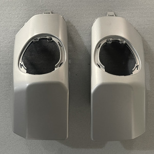 Toyota FJ Cruiser Front Bumper <b>Corner</b> <b>Protectors</b> Silver Fog Light Cutouts 52414-35030 52413-35040 - Product Image 3