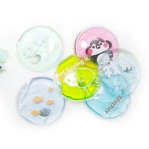 แผ่นเจลประคบร้อนเย็นแบบกลม ดีไซน์สีสันสดใส ลายการ์ตูน บรรเทาอาการปวด - Product Image 1