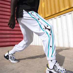 <span class=keywords><strong>Pantaloni</strong></span> Sportivi da Uomo con Logo Personalizzato, <span class=keywords><strong>Bottoni</strong></span> per Facile Rimozione, Vita Elastica per Sport, Fitness e Allenamento - Product Image 4