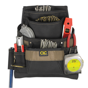 Muestra gratuita: Bolsas de herramientas más populares, resistentes al desgaste, con bolsillo para la cintura y un bolsillo de cuero vacuno para clavos de carpintería. - Product Image 2