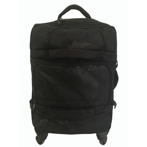 Shoulder Travel bag Rolling Luggage Spinner carry on Black Computer Trolley Case Men Cabin Suitcase Wheels