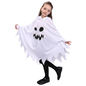 ชุดคลุมผีเรืองแสงสีขาวสำหรับเด็กในวันฮาโลวีน ชุดคอสเพลย์ปาร์ตี้วันฮาโลวีน - Product Image 5