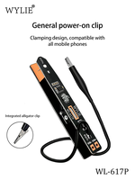 WL-617P Pince d'alimentation portable pour test de débogage du courant de la carte mère, outil de réparation et de diagnostic de court-circuit à démarrage instantané