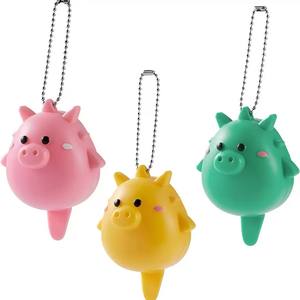 Ouvre-bouteille manuel Zenidoo de forme ronde 2-en-1 pour bouchons en plastique et canettes de soda, mini outil portable pour porte-clés - Product Image 1