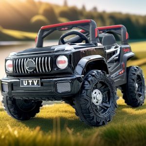 รถยนต์ของเล่นเด็กไฟฟ้าจากโรงงานจีน ใช้แบตเตอรี่ พร้อมรีโมทคอนโทรล ขับเคลื่อนด้วยล้อ มีระบบเสียง MP3 รถเด็กนั่งขับ - Product Image 2