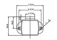 Loquet à bouton-poussoir ABS, finition chrome brossé, montage facile pour porte d'armoire de camping-car, anneau en plastique marron