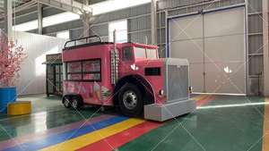 Camión de Comida para Hot Dogs, Remolque de Comida con Barbacoa Eléctrica para Exteriores, Cocina Móvil, Camiones de Helados, Remolque de Catering en Venta - Product Image 4