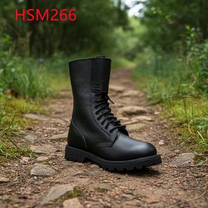 Bottes de <span class=keywords><strong>patrouille</strong></span> de sécurité privée LXG, Training Base 10'' à vendre, style français, double articulation, avec quincaillerie métallique HSM266 - Product Image 2