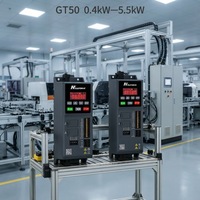 Variateur de fréquence monophasé haute puissance GT20 1,5 kW-15 kW pour ligne de production industrielle