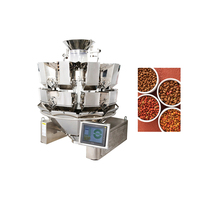 Automatische Zehn-Kopf-Lebensmittelwaage mit Doppeltür und glatter Oberfläche, Kombinationswaage für Bananenchips, Nüsse, Kartoffeln