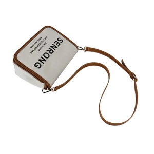 Customized Logo Button Closure Fashion Single-shoulder <b>Large</b>-capacity PU Leather Messenger <b>Bag</b> - Product Image 4