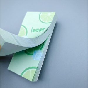 Blocchetti Adesivi per Scuola e Ufficio con Motivi Colorati a Limone, 100 Fogli, Diverse <span class=keywords><strong>Dimensioni</strong></span>, Colla Forte - Product Image 4