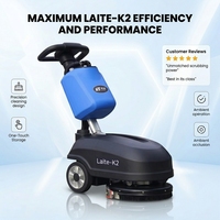 Laite – Machine de lavage de sols commerciale haute performance à conducteur marchant, avec double brosse, pour bâtiments de bureaux – Achat en gros