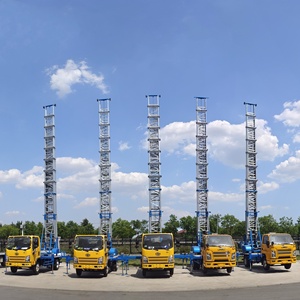 Chariot élévateur télescopique hydraulique JIUHE de Chine, plateforme élévatrice à nacelle 32m 36m 45m 65m - Product Image 6