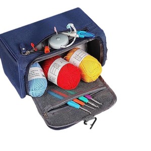 Kit de Ganchillo Portátil para Principiantes con Accesorios de Costura, Juego de Herramientas de Tejer de Tela y Plástico, Estilo Simple para Viajar - Product Image 6