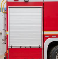 Volet roulant manuel en aluminium CE pour camion et conteneur, porte coupe-feu roulante pour camion et conteneur