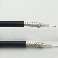 Câble coaxial RF RG223 U personnalisé, 50 ohms, double blindage, faible perte, flexible, pour antenne de communication LTE GPS WiFi